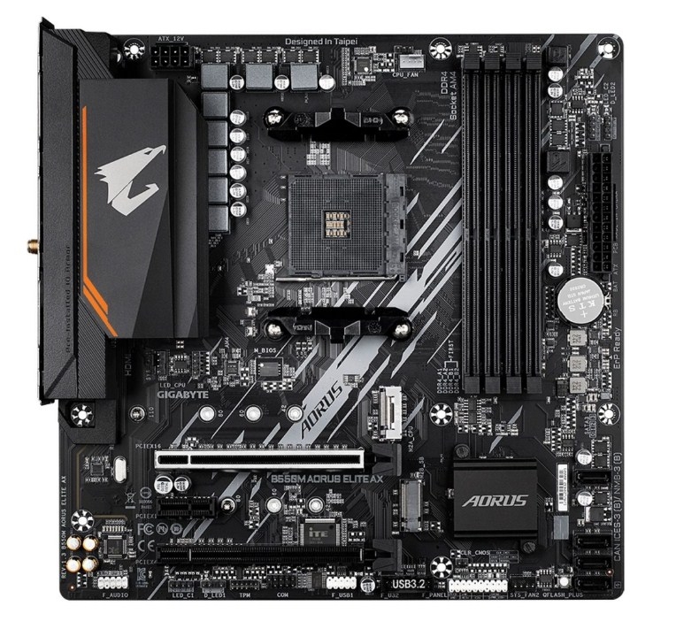 GigaByte B550M AORUS ELITE AX sAM4 GigaByte B550M AORUS ELITE AX sAM4