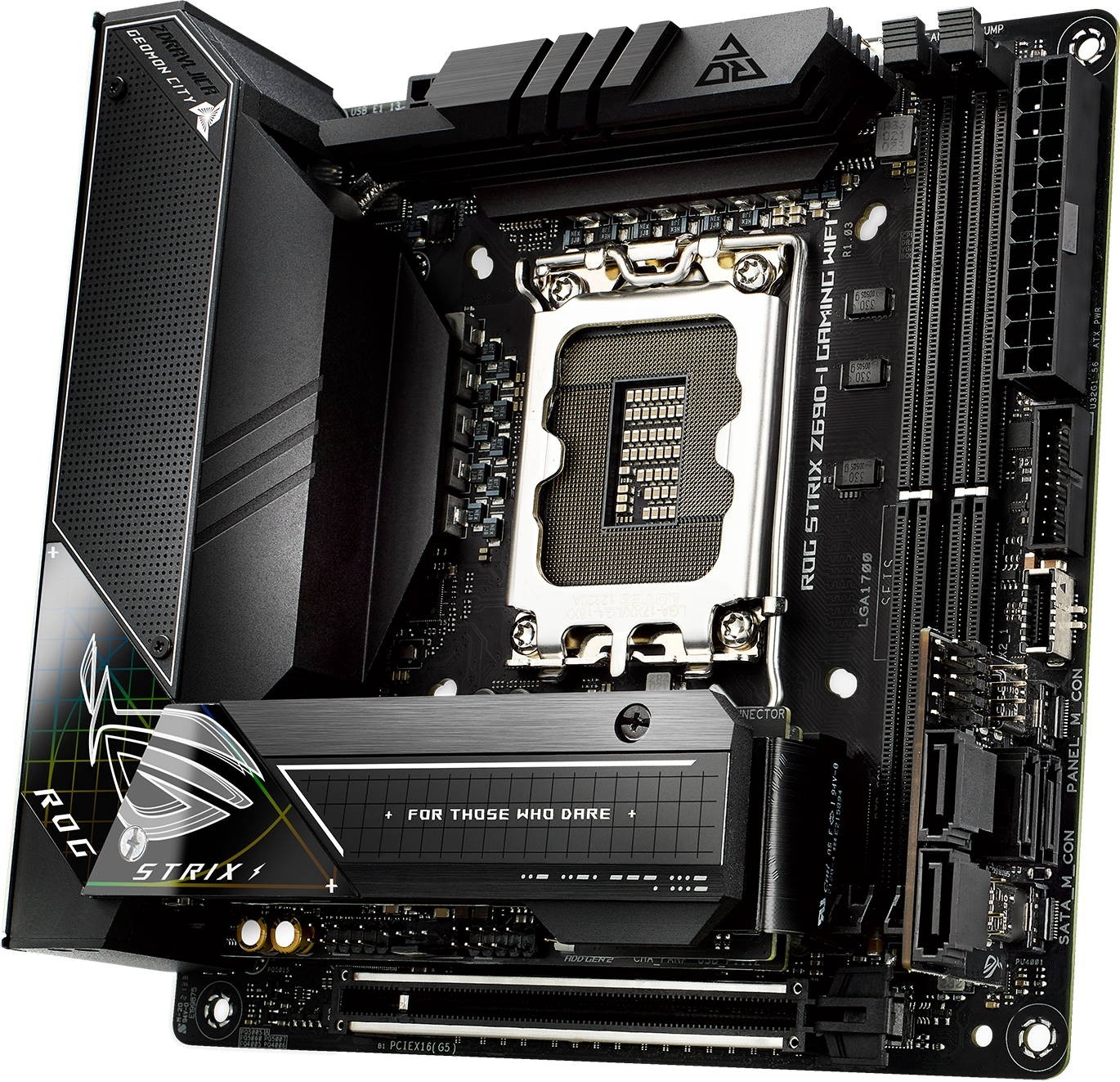 ASUS ROG STRIX Z690-I GAMING WIFI LGA1700 ASUS ROG STRIX Z690-I GAMING WIFI LGA1700
