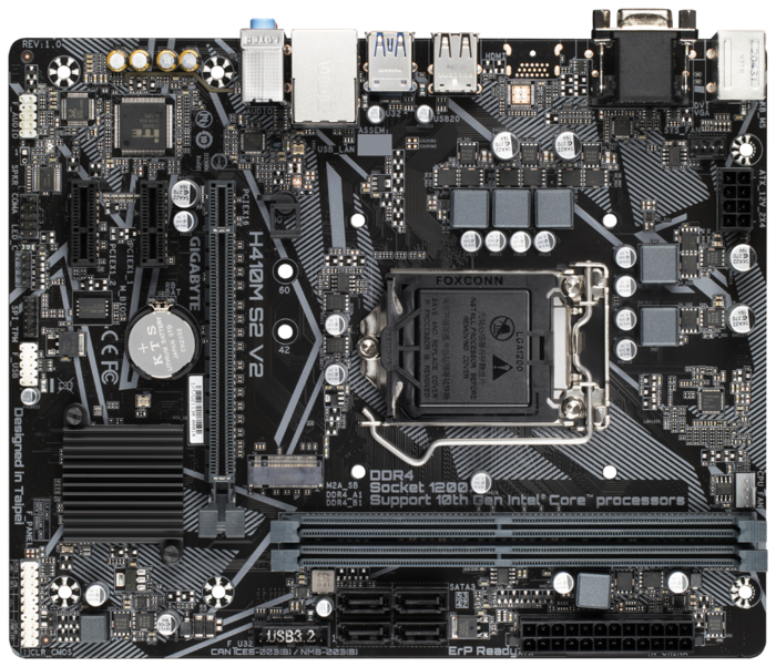 GigaByte H410M S2 V2 LGA1200 GigaByte H410M S2 V2 LGA1200