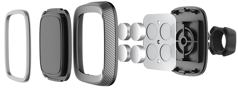 PERO Автомобильный держатель CH02 магнитный PERO Автомобильный держатель CH02 магнитный