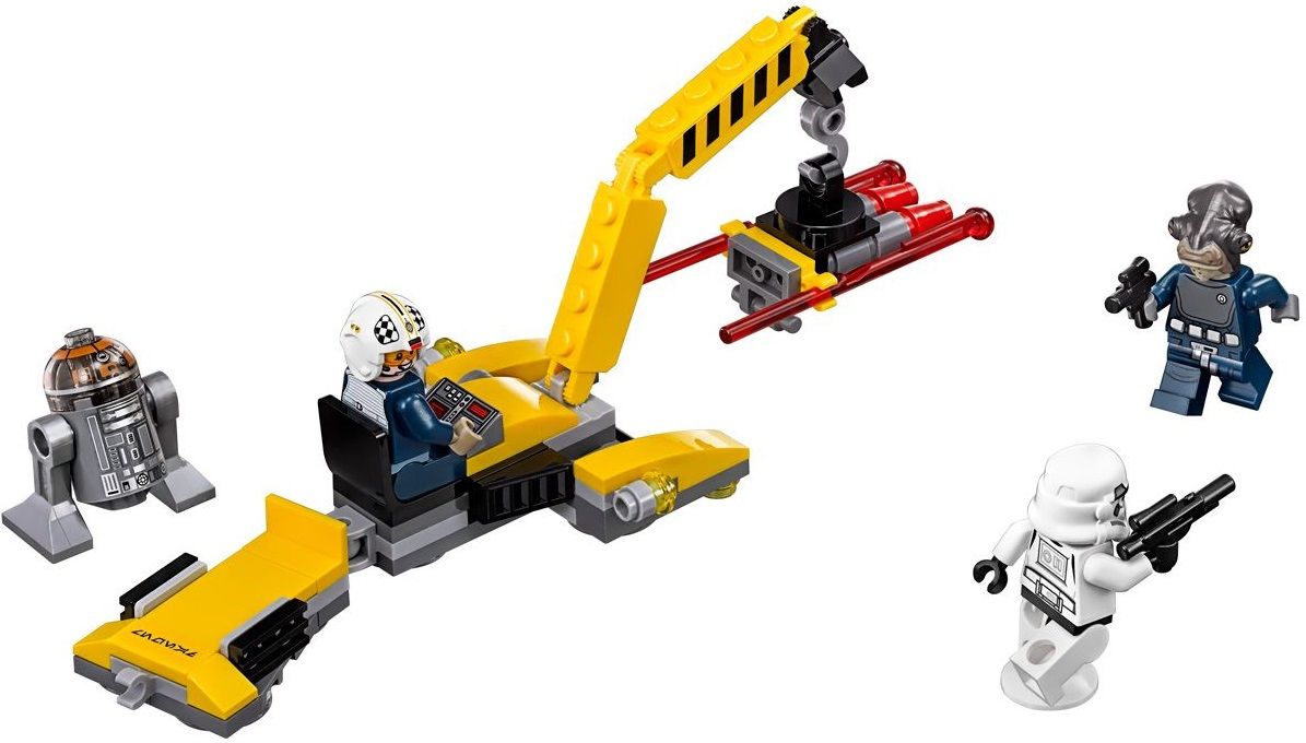 Lego Конструктор Star Wars "Звёздный истребитель типа Y" 691 деталь Lego Конструктор Star Wars "Звёздный истребитель типа Y" 691 деталь