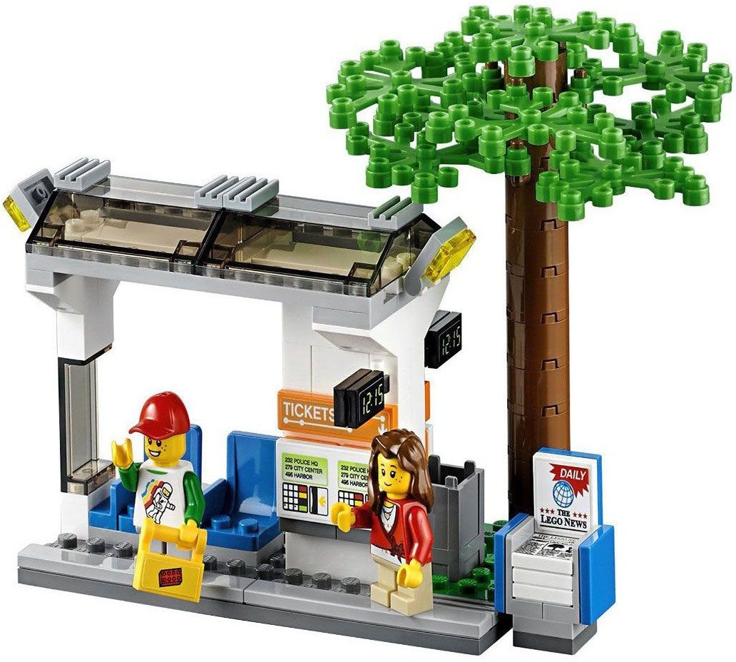 Lego Конструктор City "Городская площадь" 1683 детали Lego Конструктор City "Городская площадь" 1683 детали