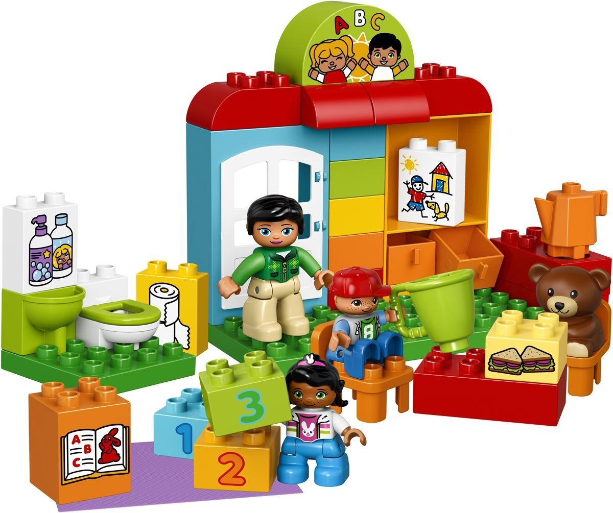 Lego Конструктор Duplo "Детский сад" 39 деталей Lego Конструктор Duplo "Детский сад" 39 деталей