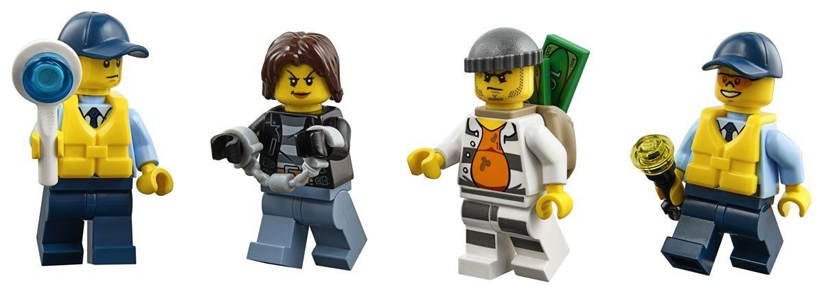 Lego Конструктор City "Полицейский патрульный катер" 200 деталей Lego Конструктор City "Полицейский патрульный катер" 200 деталей