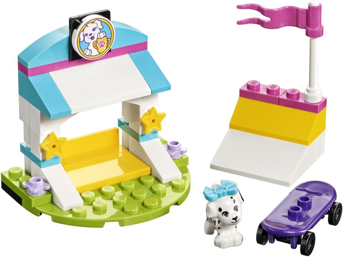 Lego Конструктор Friends "Выставка щенков: скейт-парк" 45 деталей Lego Конструктор Friends "Выставка щенков: скейт-парк" 45 деталей