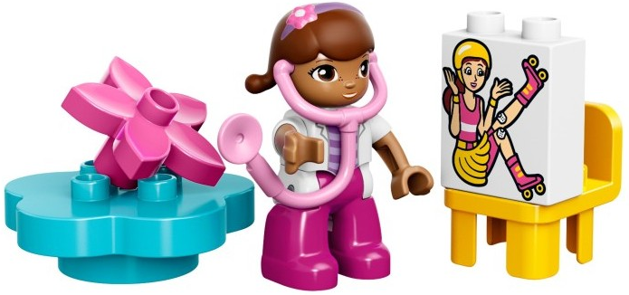 Lego Конструктор Duplo "Скорая помощь доктора Плюшевой" 16 деталей Lego Конструктор Duplo "Скорая помощь доктора Плюшевой" 16 деталей