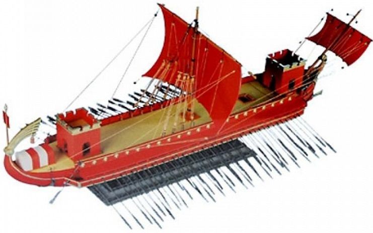 Звезда Сборная модель корабля "Римская Трирема" Звезда Сборная модель корабля "Римская Трирема"