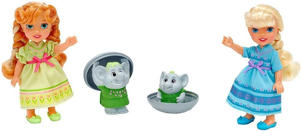 Disney Princess Игровой набор с мини-куклами "Холодное Сердце. Эльза, Анна и тролли" Disney Princess Игровой набор с мини-куклами "Холодное Сердце. Эльза, Анна и тролли"