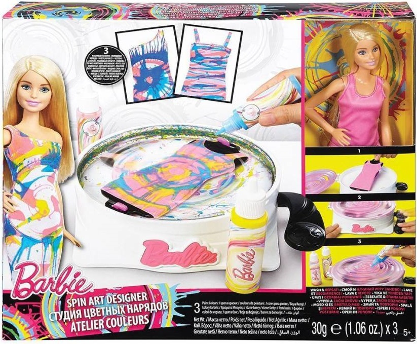 Mattel Набор для создания цветных нарядов и кукла Barbie Mattel Набор для создания цветных нарядов и кукла Barbie