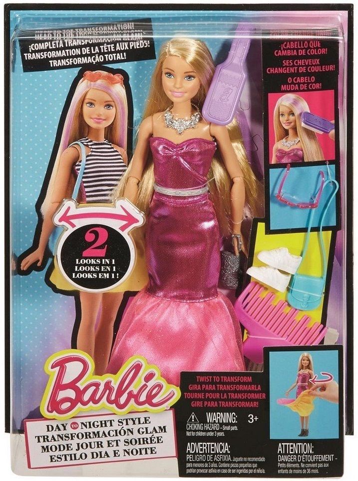 Mattel Кукла Barbie в платье-трансформере Mattel Кукла Barbie в платье-трансформере