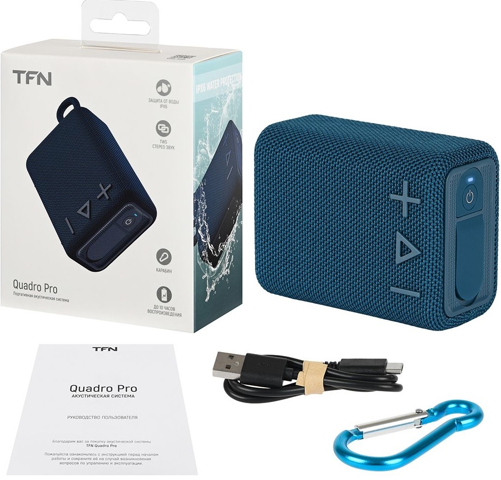 TFN Портативная колонка Quadro Pro TFN Портативная колонка Quadro Pro