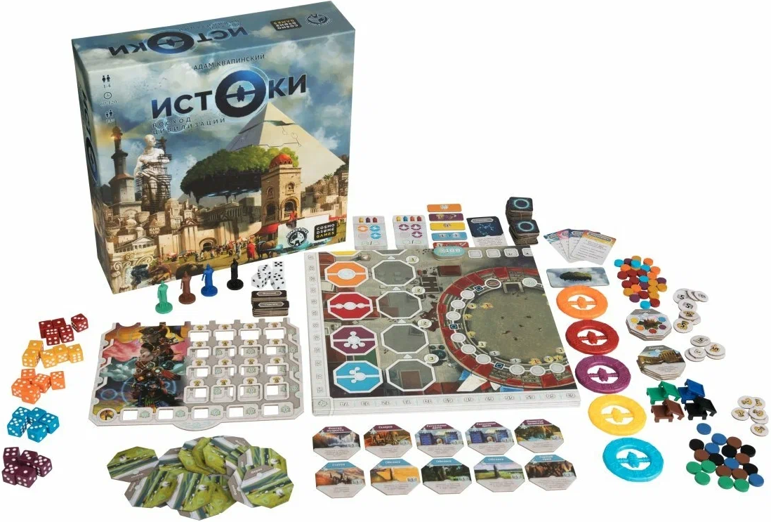 Cosmodrome Games Настольная игра "Истоки: Восход цивилизаций" Cosmodrome Games Настольная игра "Истоки: Восход цивилизаций"