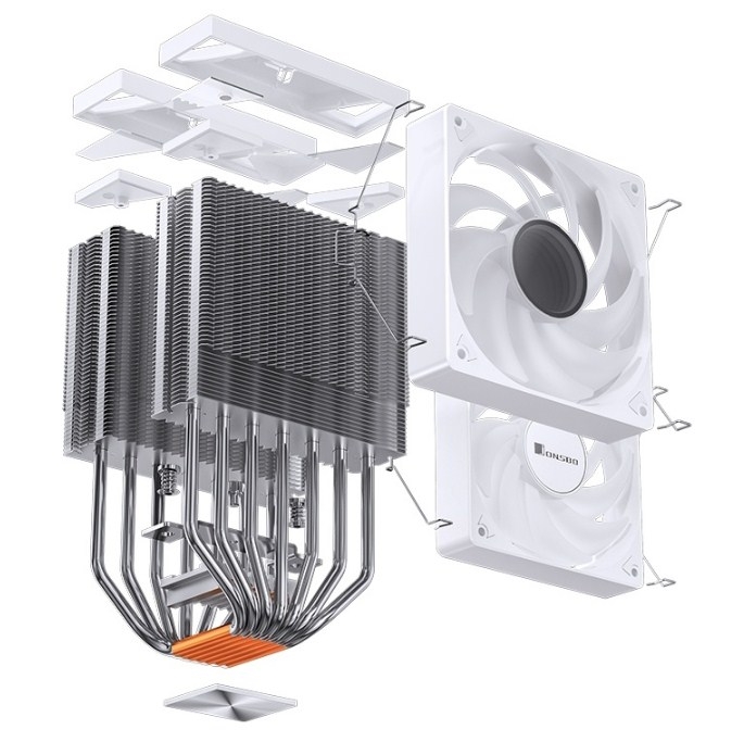 Jonsbo CR-3000 ARGB White LGA20xx/LGA1700/1200/115X/AM5/AM4