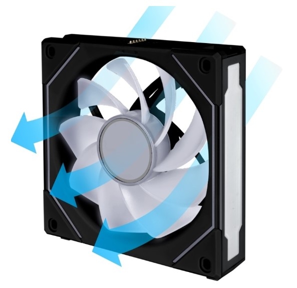 LIAN LI UNI FAN SL-INF 120 Reverse Black G99.12RSLIN1B.R0