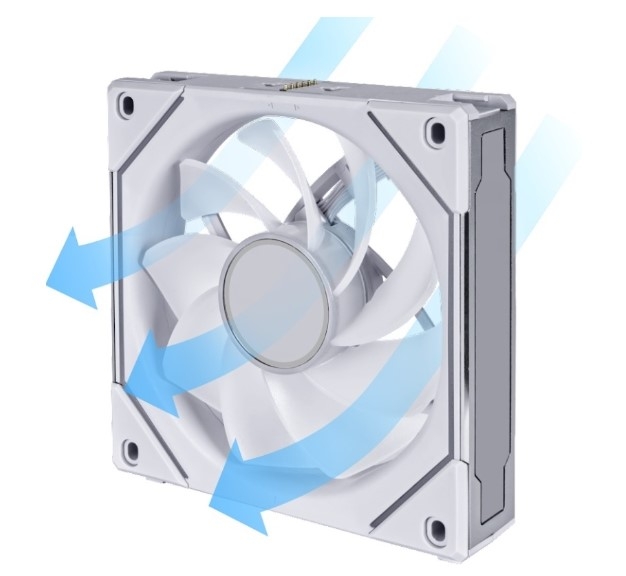 LIAN LI UNI FAN SL-INF 120 Reverse White G99.12RSLIN1W.R0