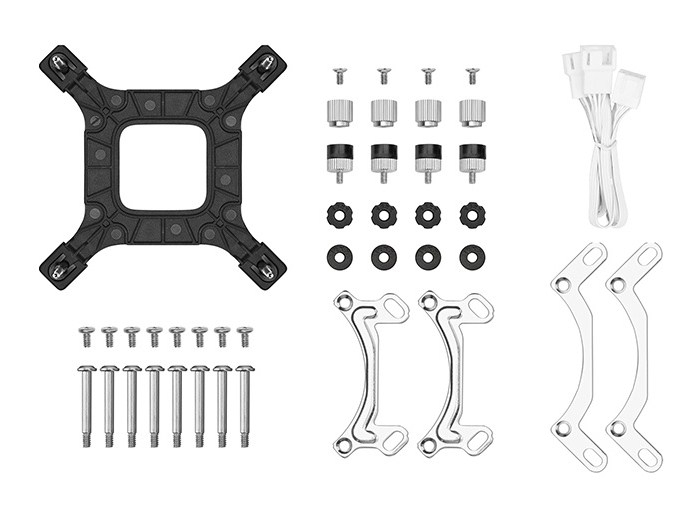 Deepcool LE240 WH V2 (LGA115X/LGA1200/LGA1700/LGA1851/AM4/AM5)