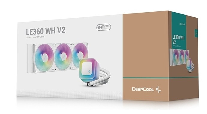 Deepcool LE360 V2 WH (LGA115X/LGA1200/LGA1700/LGA1851/AM4/AM5)