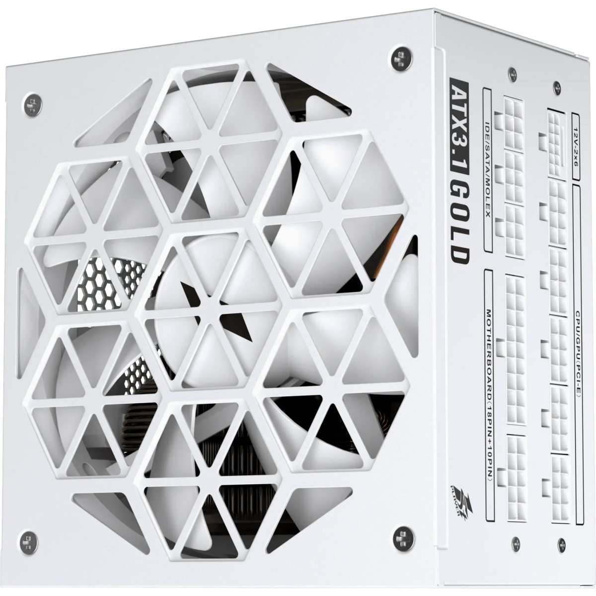 1STPLAYER ACK GOLD 850W 80+ Gold ATX 3.1 HA-850BA2-WH