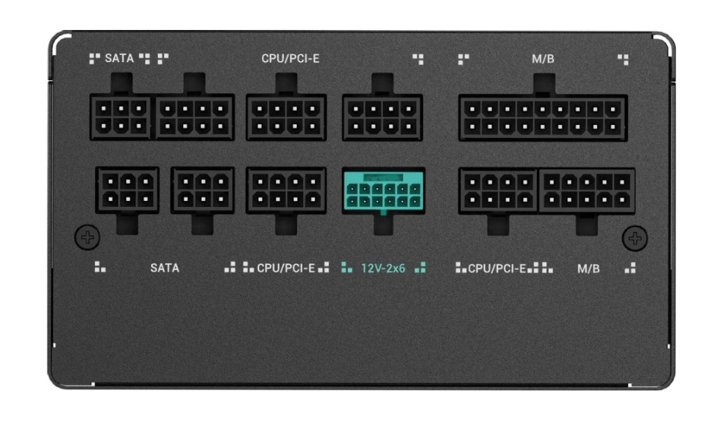 Deepcool PN850M V2 850W ATX 3.1 80+ GOLD R-PN850M-FC0B-WGEU