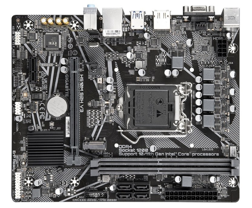 GigaByte H510M S2H V3 (rev. 1.0) LGA1200
