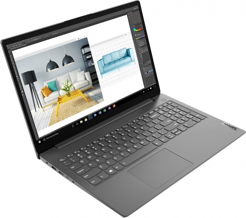 Lenovo V15 G2 ALC (AMD Ryzen 7 5700U/2100 MHz/15.6"/1920x1080/8GB/256GB SSD/DVD нет/AMD Radeon Graphics/Wi-Fi/Bluetooth/DOS) 82KD002HRU