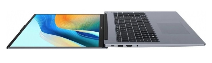 Huawei MateBook D 16 MCLF-X (Intel Core i5 12450H 2000MHz/16"/1920x1080/8GB/512GB SSD/DVD нет/Intel UHD Graphics/Wi-Fi/Bluetooth/No OS) 53013YDJ