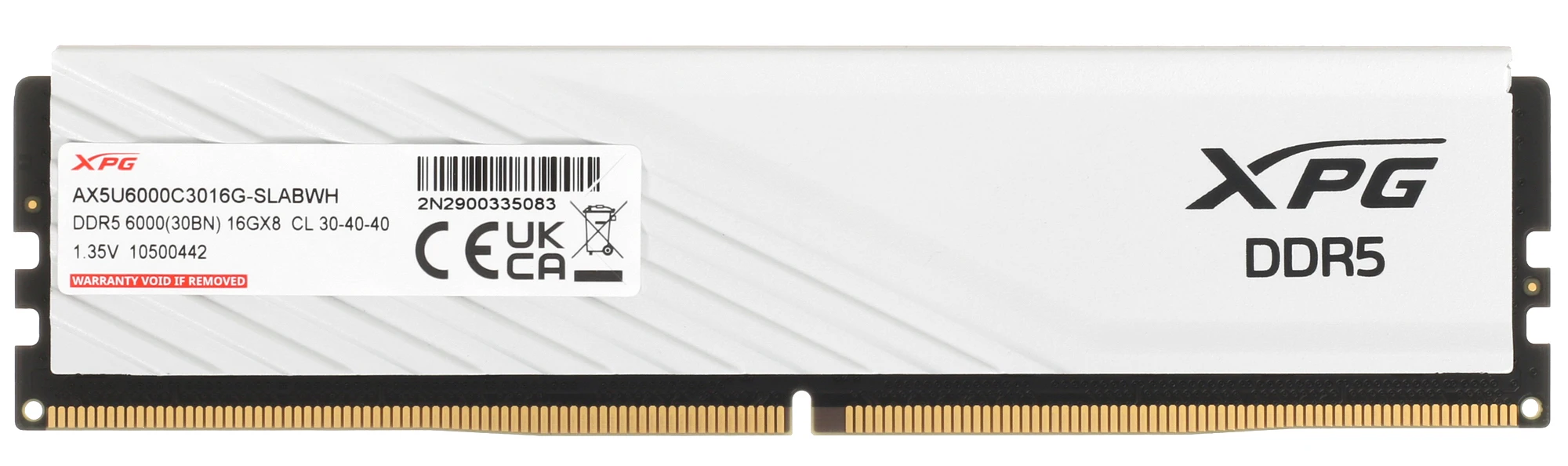 ADATA XPG Lancer Blade 16Gb DDR5 PC48000 6000MHz AX5U6000C3016G-SLABWH