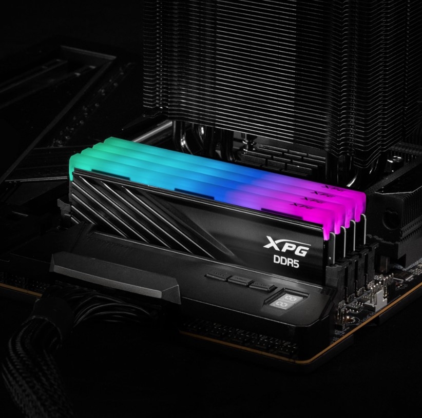 ADATA XPG Lancer Blade RGB 32Gb KIT2 DDR5 PC48000 6000MHz AX5U6000C4816G-DTLABRBK