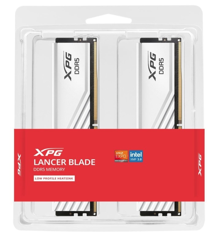 ADATA XPG Lancer Blade 32Gb KIT2 DDR5 PC48000 6000MHz AX5U6000C4816G-DTLABWH