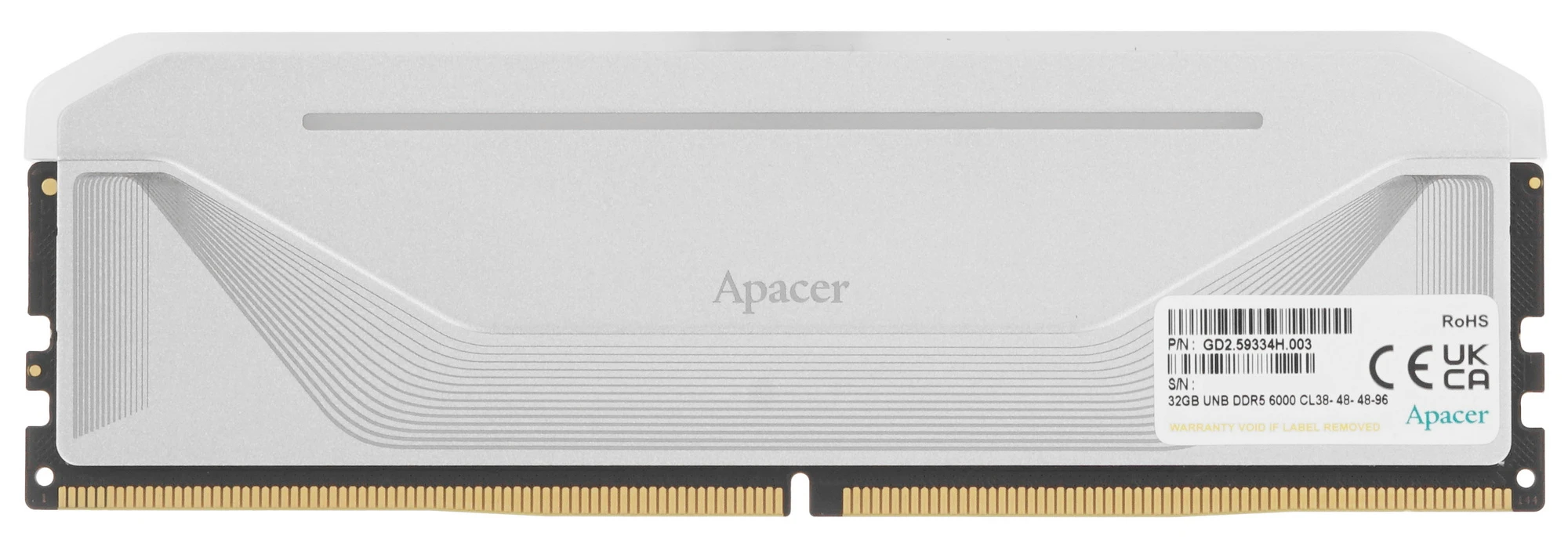 Apacer NOX RGB DDR5 32Gb 6000MHz AH5U32G60C622NWAA-1