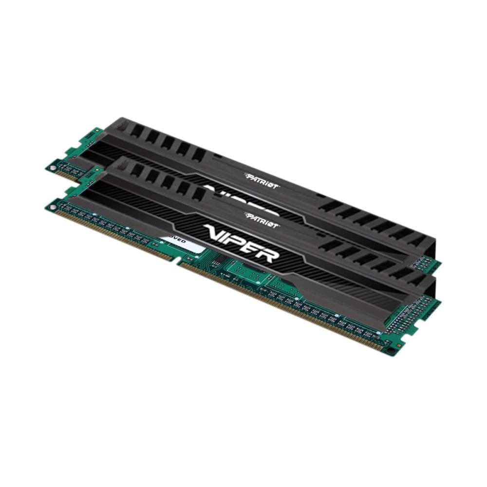 

Модуль памяти Patriot, Viper 16Gb PC14900 DDR3 DIMM 1866MHz KIT2 PV316G186C0K