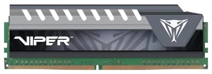 

Модуль памяти Patriot, Viper Elite 16Gb PC19200 DDR4 2400MHz PVE416G240C6GY