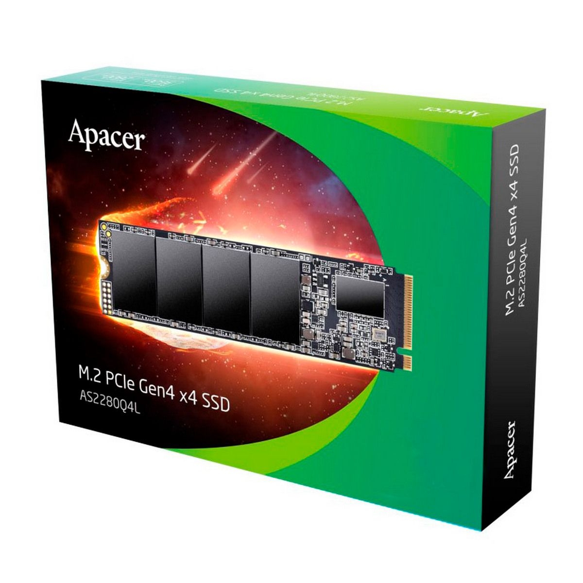 Apacer M.2 2280 PCIe 4.0 2Tb AP2TBAS2280Q4L-1