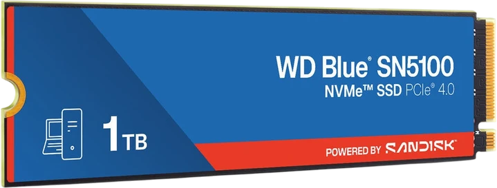 Western Digital WD Blue SN5100 1Tb M.2 2280 PCIe 4.0 WDS100T5B0E