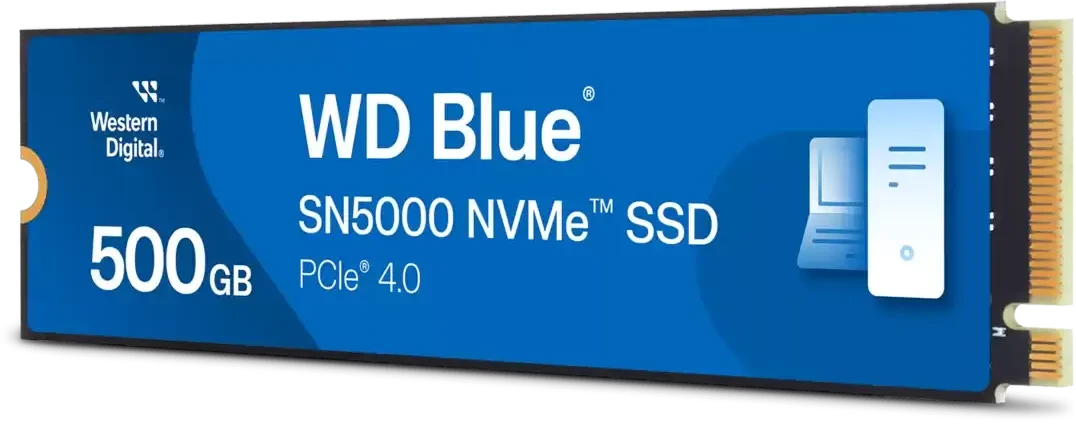 Western Digital WD Blue SN5000 500Gb M.2 2280 PCIe 4.0 WDS500G4B0E