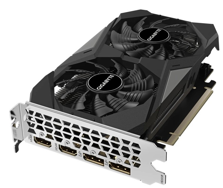 GigaByte GeForce RTX 3050 WINDFORCE V2 OC 1477MHz PCI-E 4.0 6144MB 14000MHz 96bit 2xHDMI 2xDisplayPort GV-N3050WF2OCV2-6GD