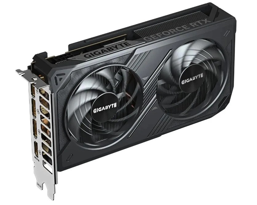 GigaByte GeForce RTX 5060 Windforce OC 8G 2512MHz PCI-E 5.0 8192MB 28000MHz 128 bit 1xHDMI 3xDisplayPort HDCP GV-N5060WF2OC-8GD