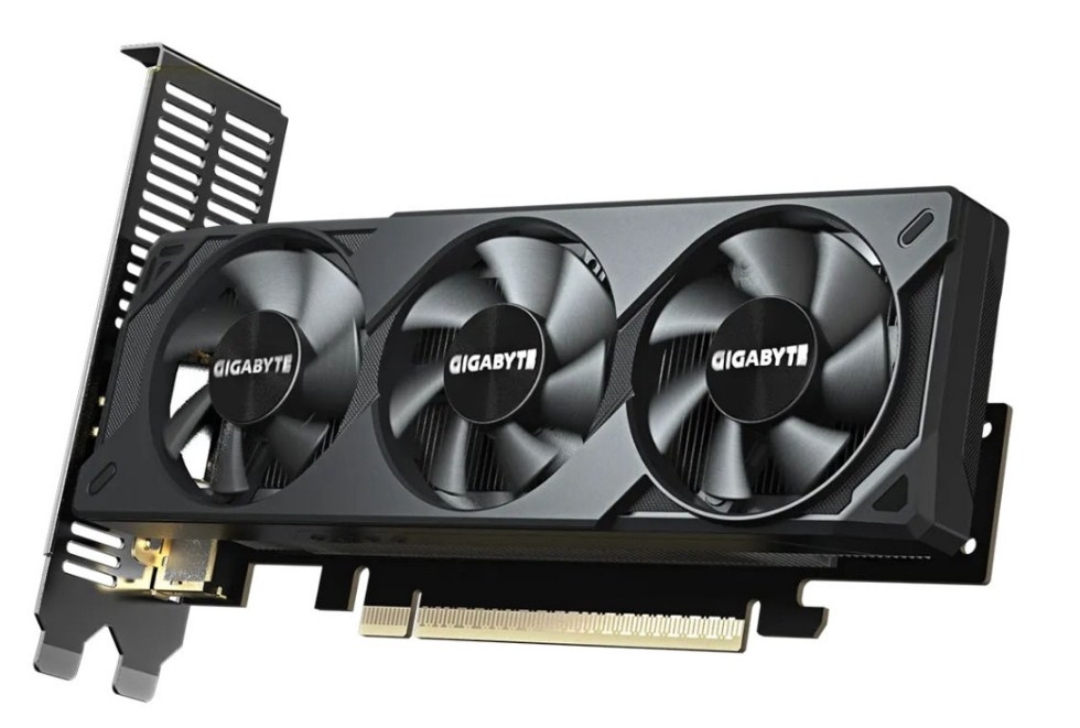 GigaByte GeForce RTX 5060 OC Low Profile 8G 2512MHz PCI-E 5.0 8192MB 28000MHz 128 bit 1xHDMI 3xDisplayPort HDCP GV-N5060OC-8GL