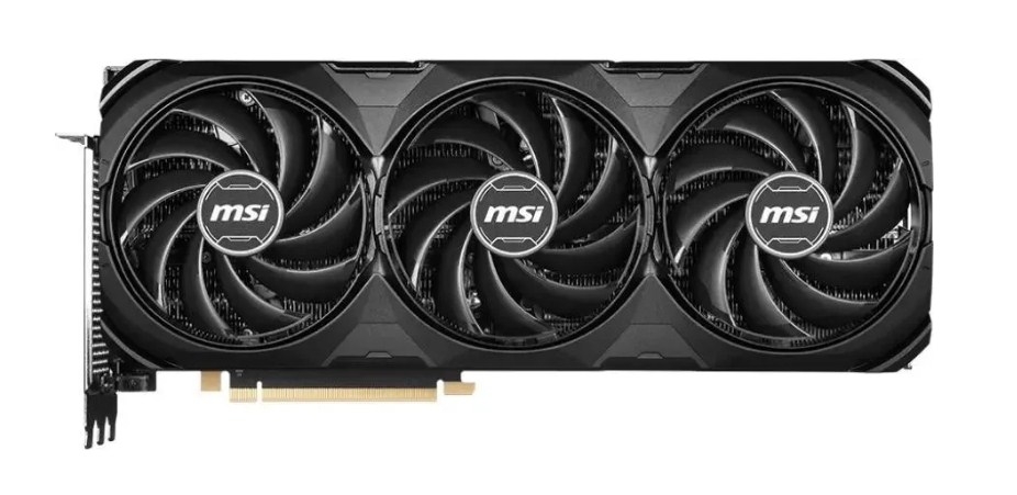 MSI GeForce RTX 4070Ti Super 16G VENTUS 3X Black 2640MHz PCI-E 4.0 16384MB 21000MHz 256bit 2xHDMI 2xDisplayPort HDCP RTX 4070 TI SUPER16GVENTUS3XBL