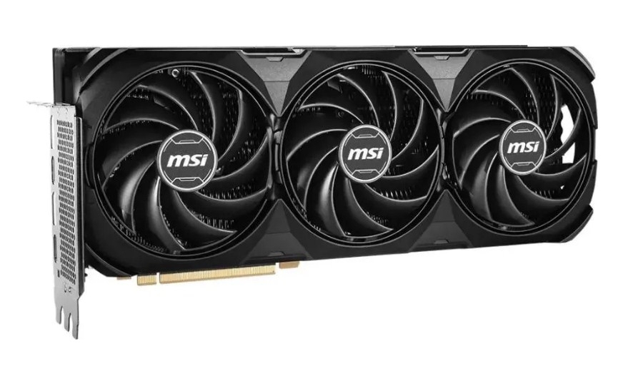 MSI GeForce RTX 4070Ti Super 16G VENTUS 3X Black 2640MHz PCI-E 4.0 16384MB 21000MHz 256bit 2xHDMI 2xDisplayPort HDCP RTX 4070 TI SUPER16GVENTUS3XBL