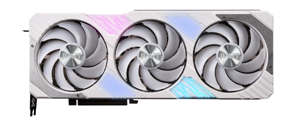 Palit GeForce RTX4070Ti SUPER GAMINGPRO WHITE OC 16G 2655MHz PCI-E 4.0 16384MB 21000MHz 256bit HDMI 3xDisplayPort HDCP NED47TST19T2-1043W