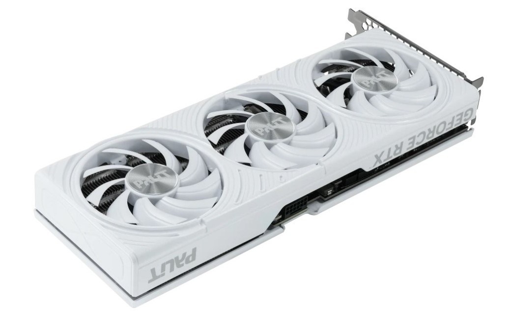 Palit GeForce RTX 5070 WHITE OC 12G 2527MHz PCI-E 5.0 12288MB 28000MHz 192 bit 1xHDMI 3xDisplayPort HDCP NE75070U19K9-GB2050W