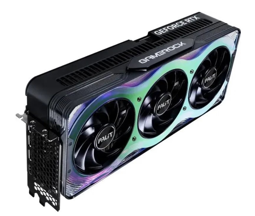 Palit GeForce RTX 5090 GAMEROCK OC 32Gb 2527MHz PCI-E 5.0 28000MHz 512 bit 1xHDMI 3xDisplayPort HDCP NE75090S19R5-GB2020G