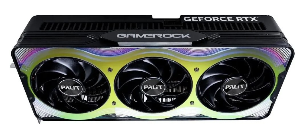 Palit GeForce RTX 5090 GAMEROCK OC 32Gb 2527MHz PCI-E 5.0 28000MHz 512 bit 1xHDMI 3xDisplayPort HDCP NE75090S19R5-GB2020G