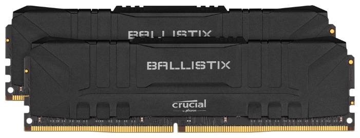 

модули памяти Crucial, Ballistix 16GB PC24000 KIT2 DDR4 3000MHz BL2K8G30C15U4B