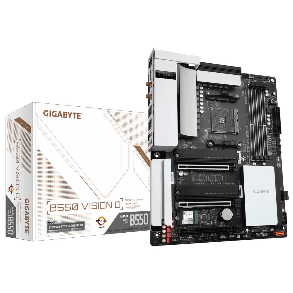 GigaByte B550 VISION D sAM4