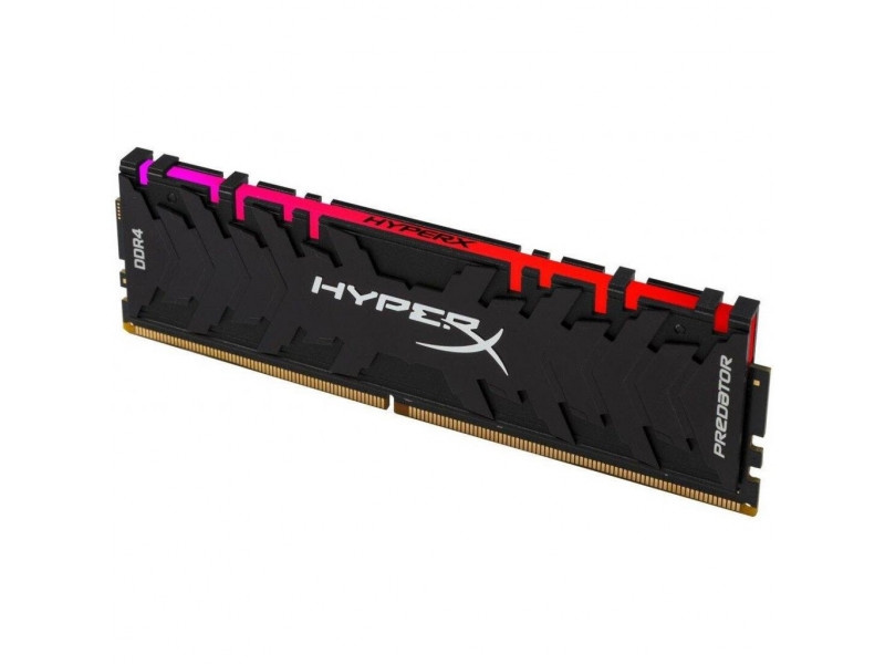 

Модули памяти Kingston, HyperX Predator 8Gb PC25600 DDR4 RGB 3200MHz HX432C16PB3A/8