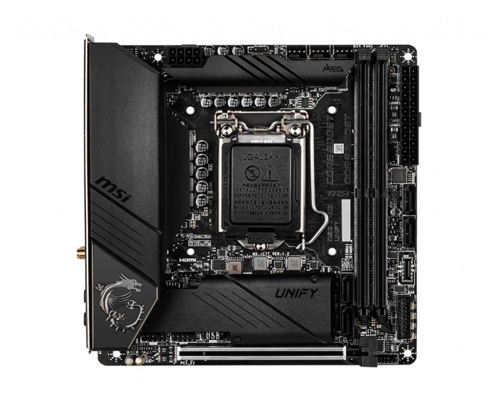 

Материнская плата MSI, MEG Z490I UNIFY LGA1200