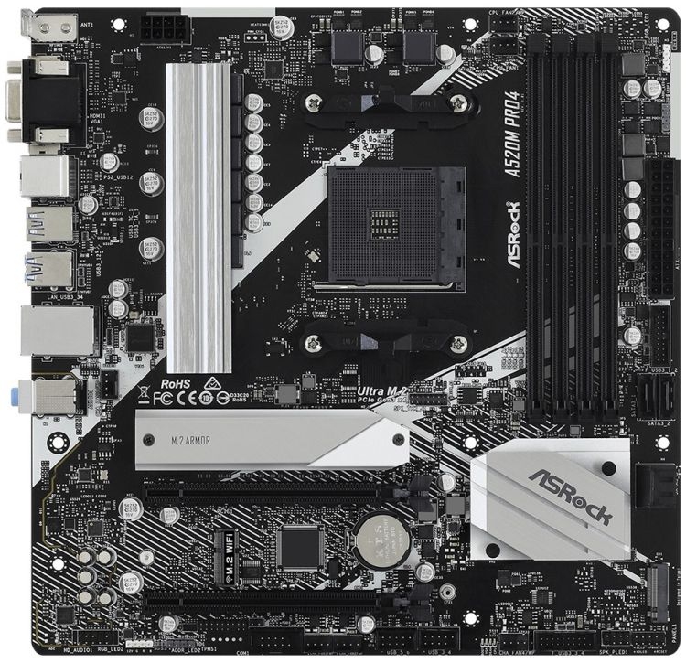 ASRock A520M PRO4 sAM4