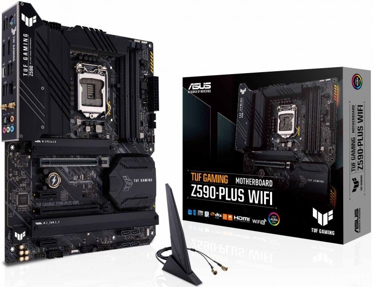 

Материнские платы ASUS, TUF GAMING Z590-PLUS WIFI LGA1200